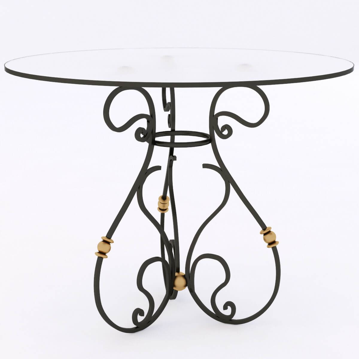 Wrought Iron Vanity Table